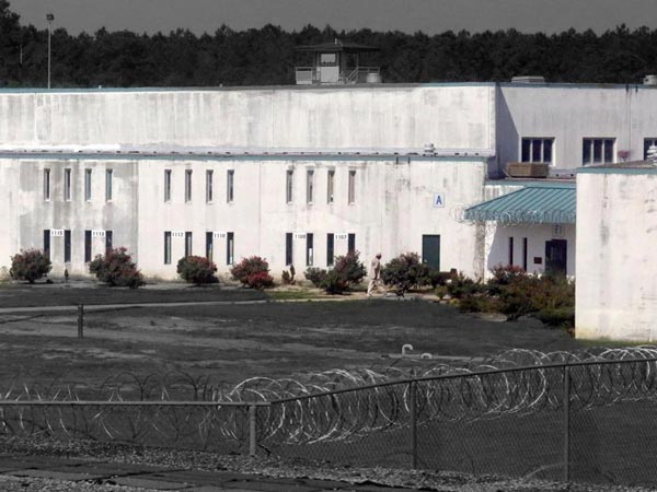 The prison facility in South Carolina