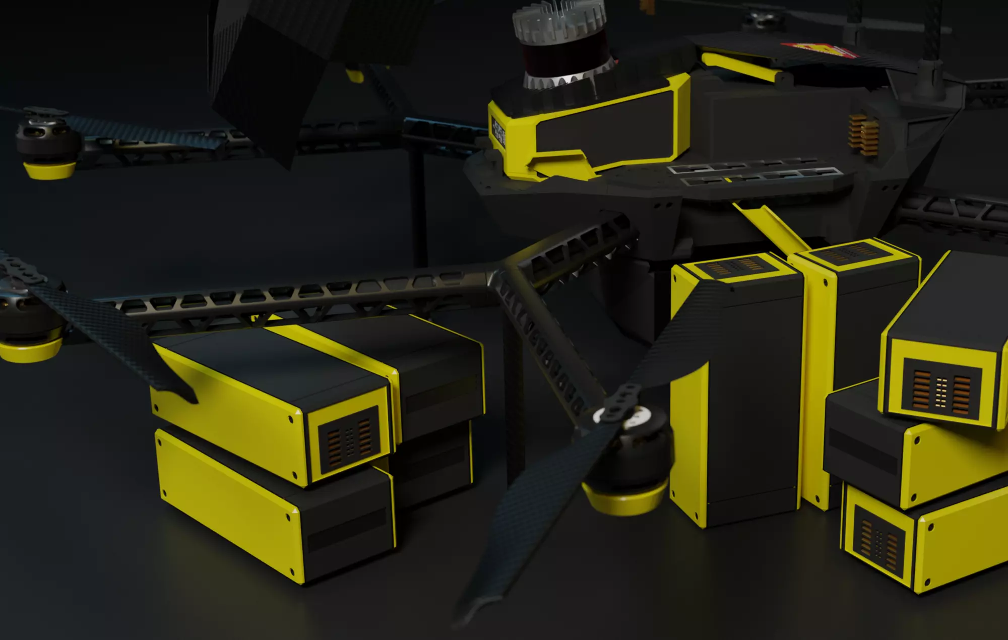 Li-Po baterie zabudovaná v hardwaru EAGLE.ONE