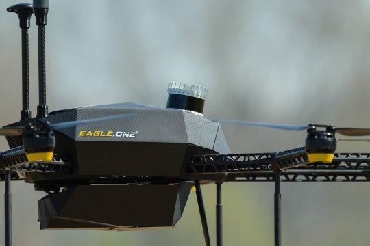 Autonomous drone hunter